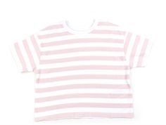 Name It parfait pink striped short boxy top